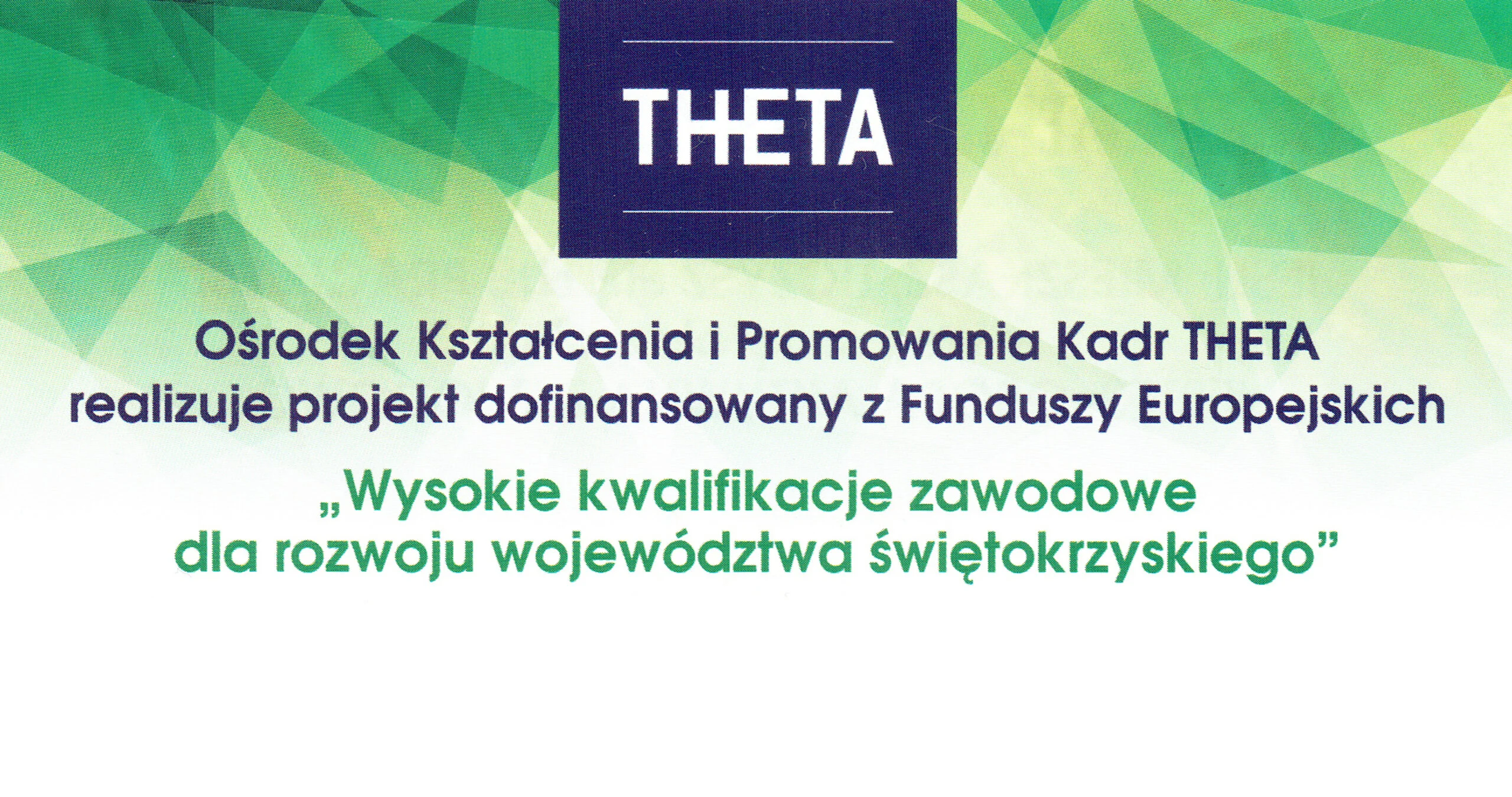 Wysokie Kwalifikacje zawodowe dla rozwoju województwa świętokrzyskiego